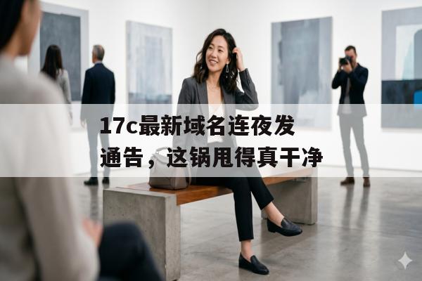 17c最新域名连夜发通告，这锅甩得真干净